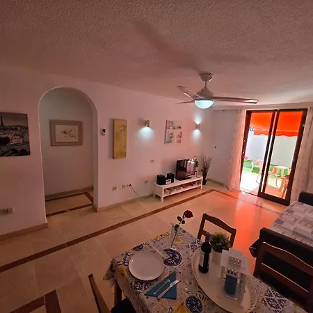Ground Floor Casa Pico, Parque Santiago 1, Heated Pool, 100 M To Sea And Beach, Wifi Apartment