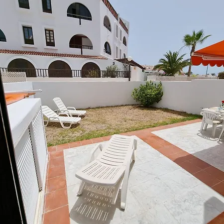 Apartment Ground Floor Casa Pico, Parque Santiago 1, Heated Pool, 100 M To Sea And Beach, Wifi *
