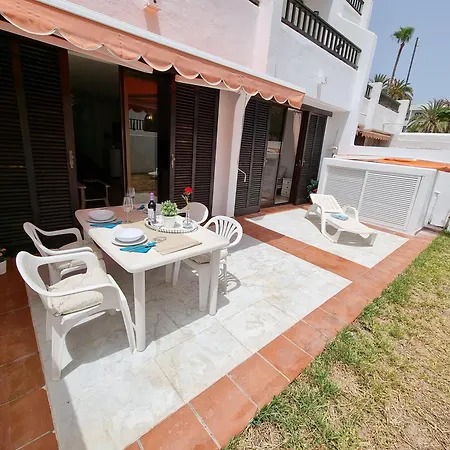 Ground Floor Casa Pico, Parque Santiago 1, Heated Pool, 100 M To Sea And Beach, Wifi *
