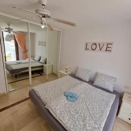 Ground Floor Casa Pico, Parque Santiago 1, Heated Pool, 100 M To Sea And Beach, Wifi * Arona (Tenerife)