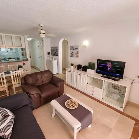 Apartment Ground Floor Casa Pico, Parque Santiago 1, Heated Pool, 100 M To Sea And Beach, Wifi