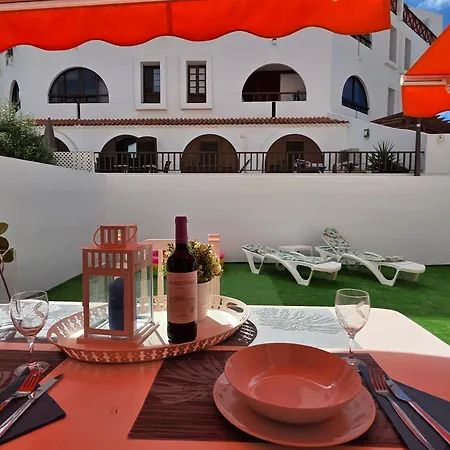 Ground Floor Casa Pico, Parque Santiago 1, Heated Pool, 100 M To Sea And Beach, Wifi Apartment *