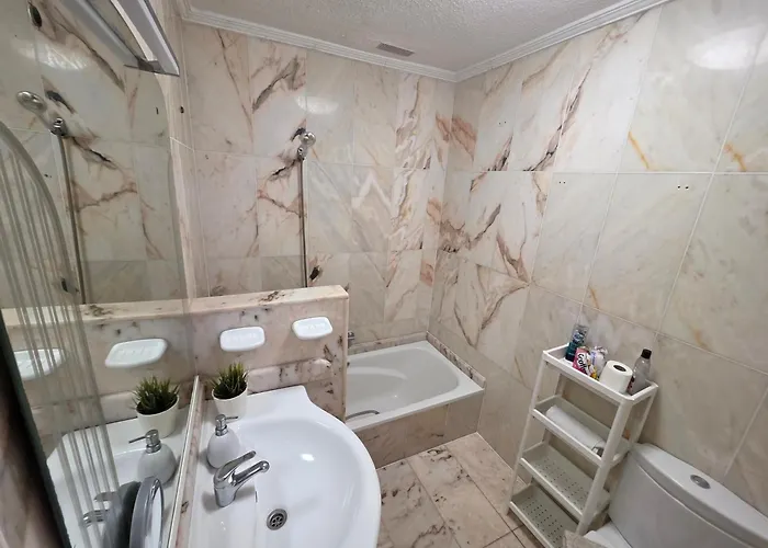 Ground Floor Casa Pico, Parque Santiago 1, Heated Pool, 100 M To Sea And Beach, Wifi Apartment