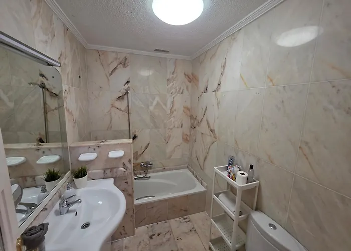 Apartment Ground Floor Casa Pico, Parque Santiago 1, Heated Pool, 100 M To Sea And Beach, Wifi Arona (Tenerife)