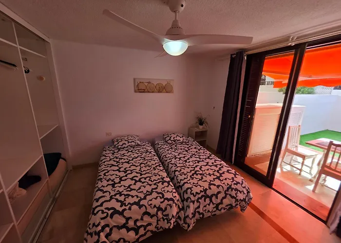 Apartment Ground Floor Casa Pico, Parque Santiago 1, Heated Pool, 100 M To Sea And Beach, Wifi Arona (Tenerife)