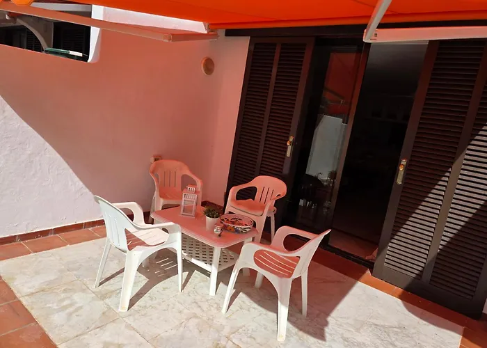 Ground Floor Casa Pico, Parque Santiago 1, Heated Pool, 100 M To Sea And Beach, Wifi Apartment *