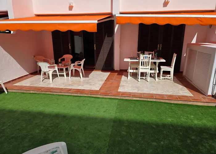 Ground Floor Casa Pico, Parque Santiago 1, Heated Pool, 100 M To Sea And Beach, Wifi Apartment