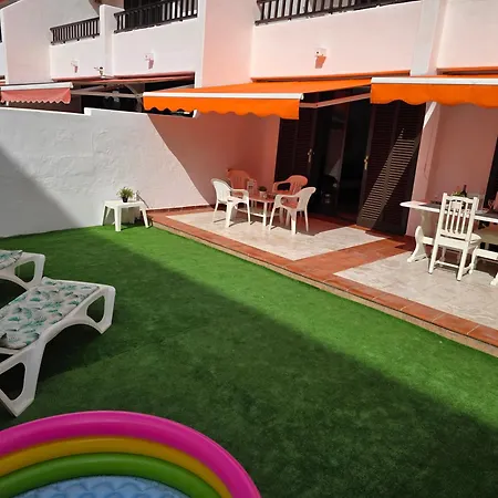 Ground Floor Casa Pico, Parque Santiago 1, Heated Pool, 100 M To Sea And Beach, Wifi Arona (Tenerife)